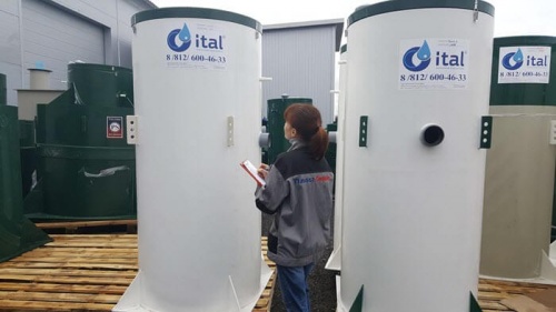 Аэрационная установка для очистки сточных вод Итал Био (Ital Bio)  Антей 4 ПР